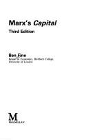 Ben Fine: Marx's Capital (Hardcover, Humanities Press Intl Inc)