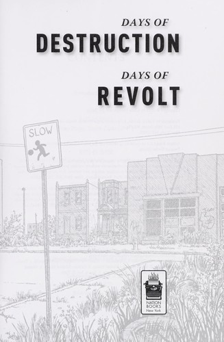 Chris Hedges: Days of destruction, days of revolt (2012, Nation Books)