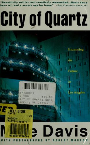 Mike Davis: City of Quartz (1992, Vintage Books)