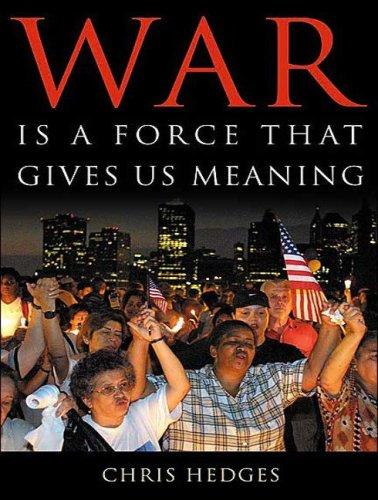 Chris Hedges: War Is a Force That Gives Us Meaning (AudiobookFormat, Tantor Media)