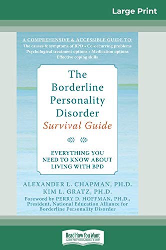 Alex Chapman, Kim Gratz: The Borderline Personality Disorder, Survival Guide (Paperback, ReadHowYouWant)