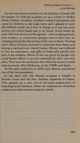 Elizabeth Windschuttle: Women, class, and history (1980, Fontana)